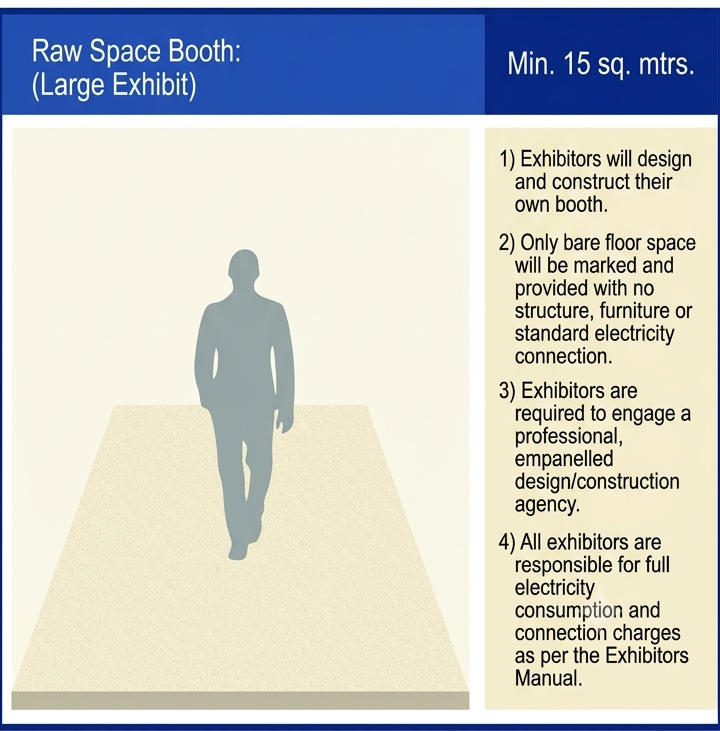 Raw space booth